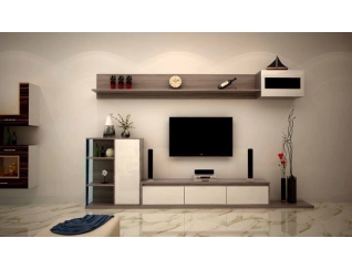 Điều tuyệt vời nào làm nên cơn sốt mua sắm kệ tivi gỗ công nghiệp trong thi công nội thất phòng khách