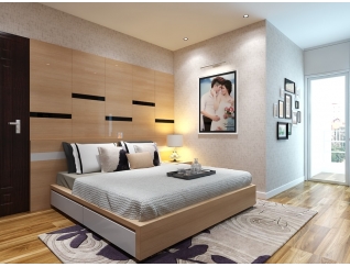 Điểm danh 4 mẫu thiết kế giường ngủ gỗ công nghiệp vô cùng bắt mắt