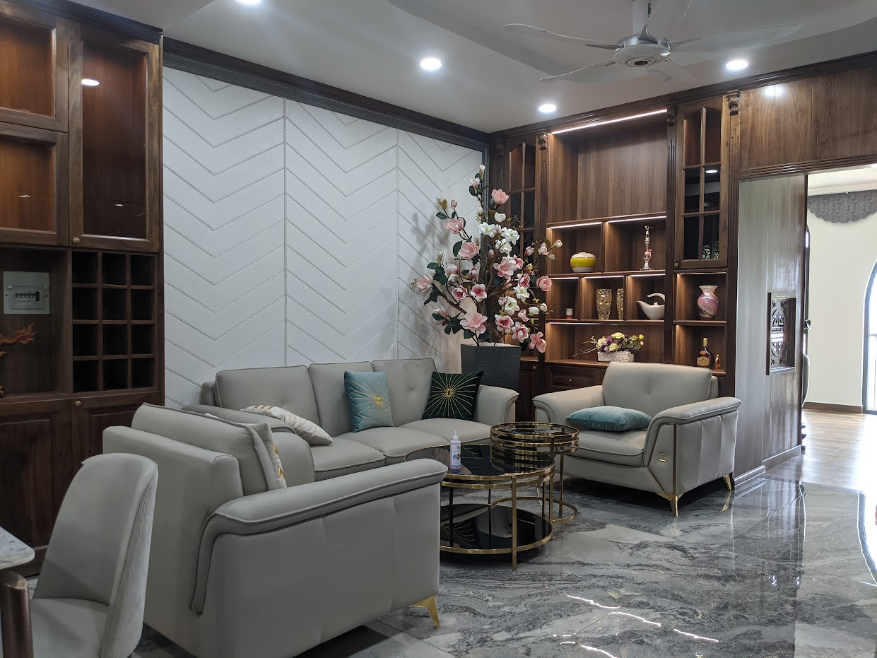 Thiết kế & Sản xuất lắp đặt nội thất - nhà chị Trang - KDC Vạn Phúc Thủ Đức