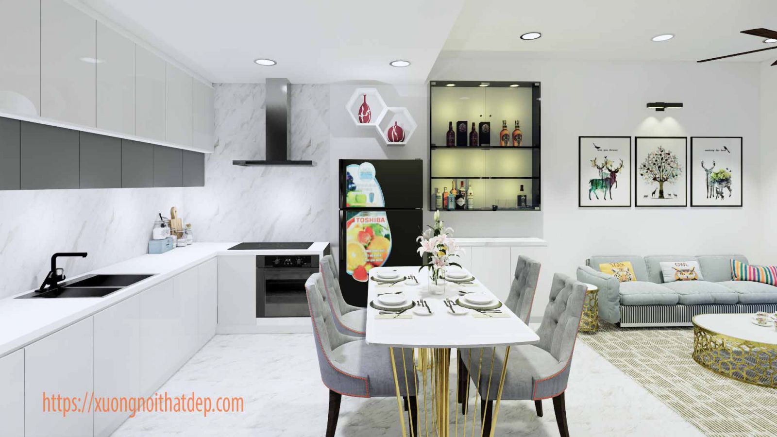 Trọn Bộ Nội Thất Căn Hộ Sunrise ctiy Q7