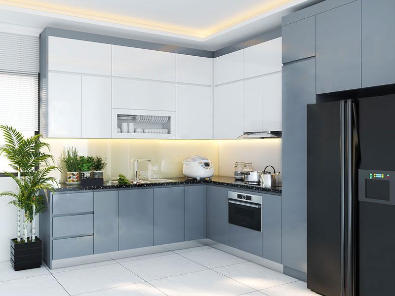 mẫu tủ bếp đẹp cho không gian nhà bạn