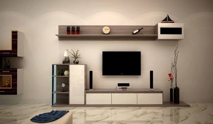 Điều tuyệt vời nào làm nên cơn sốt mua sắm kệ tivi gỗ công nghiệp trong thi công nội thất phòng khách