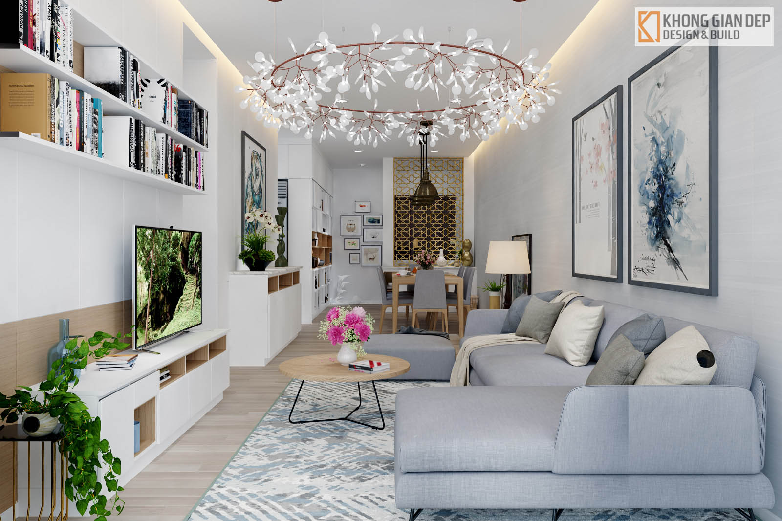 Thiết kế thi công nội thất đẹp quận Gò Vấp