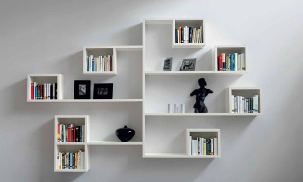 Những ý tưởng thiết kế kệ sách đẹp đơn giản, hiện đại