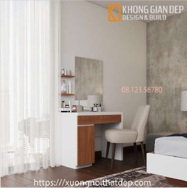 Những kiểu dáng bàn trang điểm đẹp, chất lượng nhất hiện nay