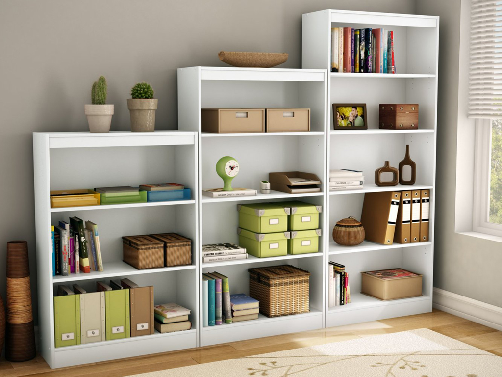 Những tiện ích sử dụng kệ sách gỗ công nghiệp