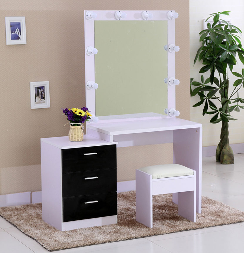 Tất tần tật về chất liệu các loại bàn trang điểm gỗ công nghiệp